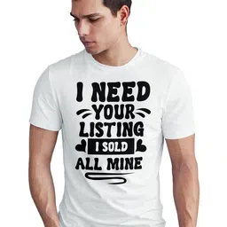 Seekbuylove Men Typography Printed Bio Finish T-shirt-picture-35