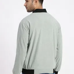 SHOWOFFFF Men Corduroy Lightweight Bomber Jacket image 2