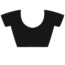 Anouk Rustic Kalamkari Zari Silk Blend Designer Sungudi Saree image 4