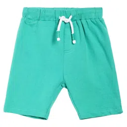 MINI KLUB Cotton Solid Shorts - Green-picture-10