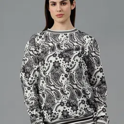 GO DEVIL Women Printed Sweatshirt-picture-24