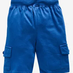 Kiddopanti Solid Colour Shorts - Royal Blue image 3