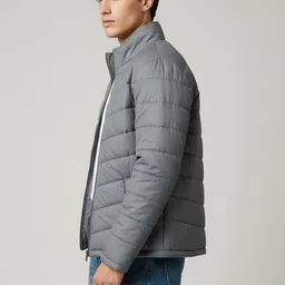 glitchez Men Lightweight Puffer Jacket image 3