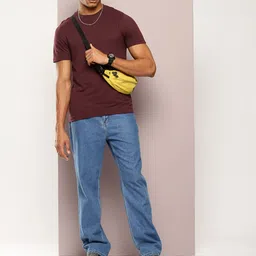 Kook N Keech Textured Crew Neck T-shirt image 4