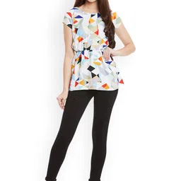 Ruhaans Multicoloured Printed Top image 5