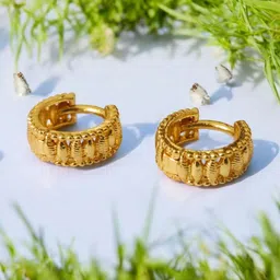 SHREE KRISHNA SHOPPING Gold-Plated Brass Earrings-picture-30