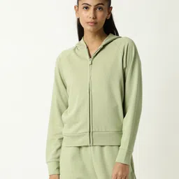 ARTICALE Green Hooded Sweatshirt-picture-22