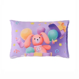 Aura Purple Cotton 12x18 Kids Pillow Filled Cotton Sleep Pillow-picture-28