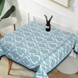 Texstylers Purple Ethnic Motifs Anti-Slip Cotton 2-Seater Table Cover-picture-33