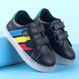 Babyoye Velcro Closure Casual Shoes - Black-picture-41