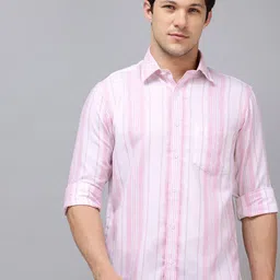ColorPlus Vertical Striped Casual Shirt-picture-37