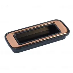 Atmex Premium Concealed Handle 96 mm Z Black/Rose Gold (ATM - DAZZLE) Matt Finish, 1096801404-picture-14