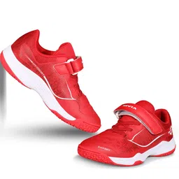 NIVIA Unisex Kids Mesh Badminton Non-Marking Shoes-picture-45