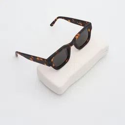 PELLE LUXUR Unisex Square Sunglasses with UV Protected Lens PL25GS376-picture-30