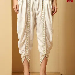 URBAN KANYA Women Embroidered Loose Fit Viscose Rayon Salwar-image-20