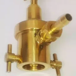 Kiran X-Ray KRLPGREG Brass Ind. LPG Gas Regulator (Yellow) image 2