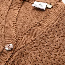 Aarika Open Knit Woollen Cardigan image 2