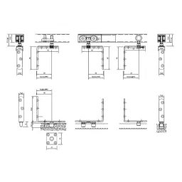aido xl-c Dorma XL - C 7031 3M SFW120 SF6 Heavy Duty Wooden Folding Sliding System image 3