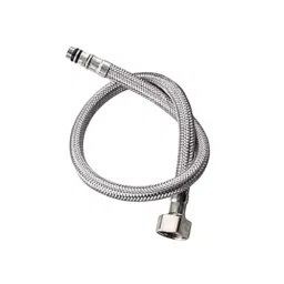 Luv Bath Tap Shower Hose 30 inch (76 cm) Polymide Grey For Kitchen Taps, Dish Spray & Bathroom Fittings-image-30