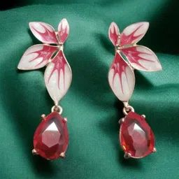 MYSTERIOUSMART Teardrop Shaped Drop Earrings image 3