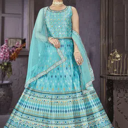 EthnicTree Printed Flared Maxi Ethnic Dress-picture-11