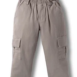 Rikidoos Solid Cargo Pants - Light Grey-picture-18