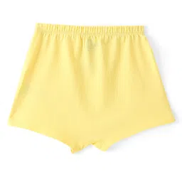 Doodle Poodle 100% Cotton Knit Briefs Tractor Print Pack of 3 - Blue Bright White & Yellow image 3