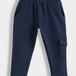 Orange Sugar Kids Pack Of 4 Cotton Mid-Rise Cargo-Joggers image 2