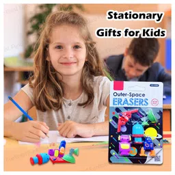 FunBlast Space Theme Eraser Set for Kids Multicolor  9 Pieces image 5