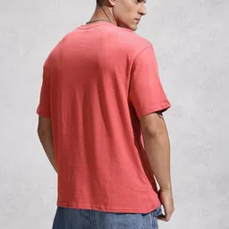 WROGN Typography Printed Drop-Shoulder Sleeves Pure Cotton Oversized T-shirt image 5