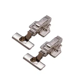 Ebco Thick Door Hinge 15-35 mm Full Overlay with 3D Mounting Plate, Nickel Plated Finish, Diameter 35 mm, HTD1-15-35-3D (Set of 2)-picture-13