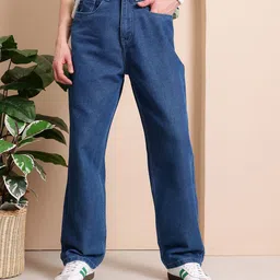 Mast & Harbour Men Relaxed Fit Light Fade Jeans image 3