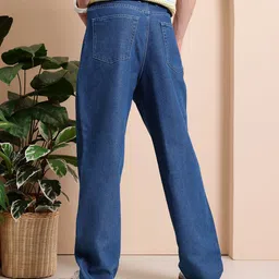 Mast & Harbour Men Relaxed Fit Light Fade Jeans image 2