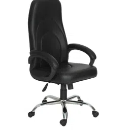 Modern India Seating High Back Manager Chair Black Mi75 image 4
