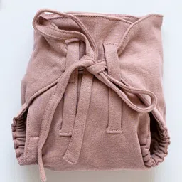 Cocoon Care Unisex bamboo knitted fabric Pink cloth nappy with extra padding for Baby 0 to 6 Months-picture-16