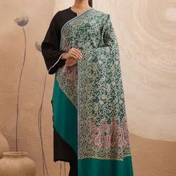 WEAVERS VILLA Women Ethnic Motifs Woven Design Shawl-picture-15