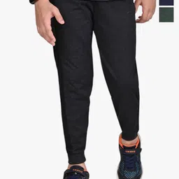 BAESD Boys Pack Of 3 Solid Cotton Mid Rise Joggers-picture-10