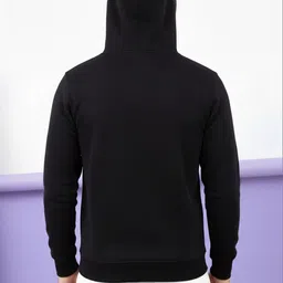 SLOWLORIS Men Printed Hooded Sweatshirt image 5