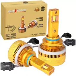 Allextreme LED Headlight Conversion Kit 400 W and 40000 lm With 4 Copper Tubes for Cars, ‎ALLTHUND01-9005/9012 (Pack of 2)-picture-19