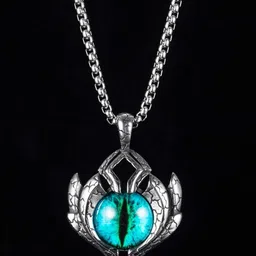 kazare Rhodium-Plated Quirky Pendants with Chains image 3