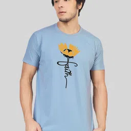 Greylongg Men Printed Applique T-shirt-picture-41