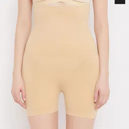 G Heist Women Pack of 2 Seamless Mid-Rise Tummy & Thigh Shapewear-image-5