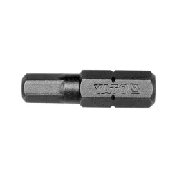 Yato 6MM x 25 mm 6.35 mm (1/4") Drive Screwdriver Bit (Hex) YT-7834 image 1