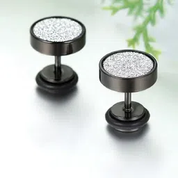 Crazy Fashion Contemporary Half Hoop Earrings-image-35