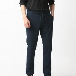 RARE RABBIT Men Slim Fit Casual Trousers-picture-32