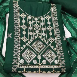 SAINOOR Embroidered Unstitched Dress Material-picture-38