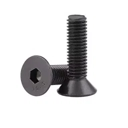 Rpi Shop M6 x 50mm CSK Head Allen Cap Screw Bright Finish High Tensile Machine Thread Pack of 75 Pcs image 3