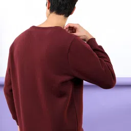highlander Men Full Sleeve Solid Sweatshirt image 2