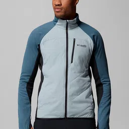Columbia Hybrid Colourblocked Stand Collar Sporty Jacket-picture-11