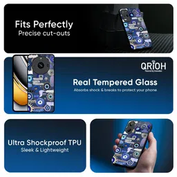 QRIOH Typography Printed Realme P3 5G Back Case Mobile Accessories image 2